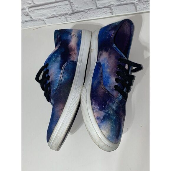 Vans Off The Wall Shoes Women’s Size 6.5 Cosmic Galaxy Space Low Top Sneakers - Picture 7 of 9